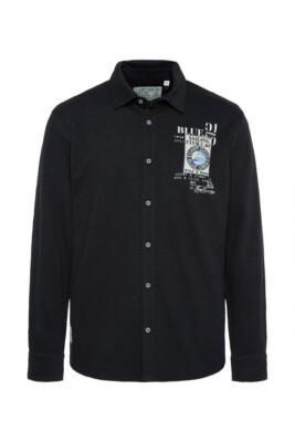 CAMP DAVID Jersey Hemd, Sailing Downwind, CB2412-5687-21, navy, UVP 99,95 Euro