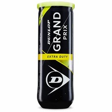 Dunlop Grand Prix Tennis Balls Extra Duty 3 Per Can