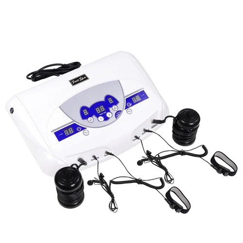 Detox Fußbad Maschine Dual Ionic Cell Relax Spa Massagegerät LCD MP3 Musik Player - Bild 9 von 11