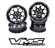 Vms Racing 5x120 Modulo Fr Drag Pack Wheels Rims Set 15x10 25et 15x3.5 -13et