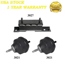 3PCS MOTOR & TRANS MOUNT FIT 2002-2009 GMC Envoy, ENVOY XL, ENVOY XUV 4.2L