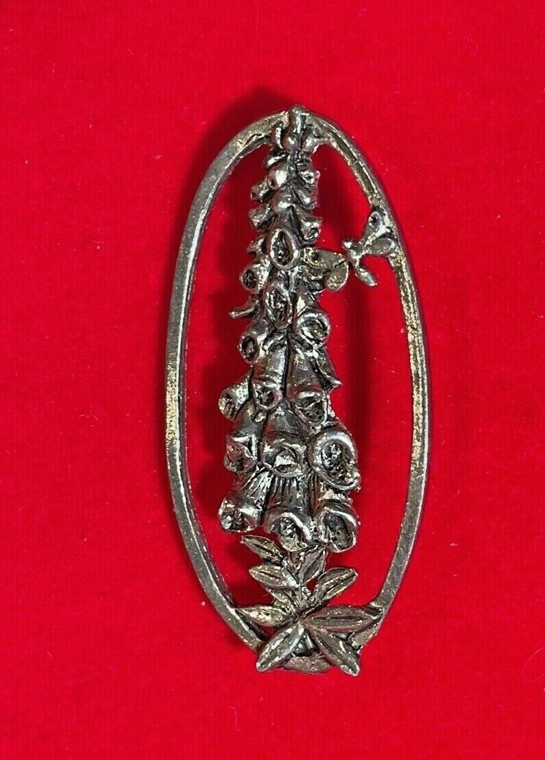Broche Papillon Vintage En Argent 925 Filigrane - Fait Main, Signée, 4.5g, Pour Adulte Unisexe