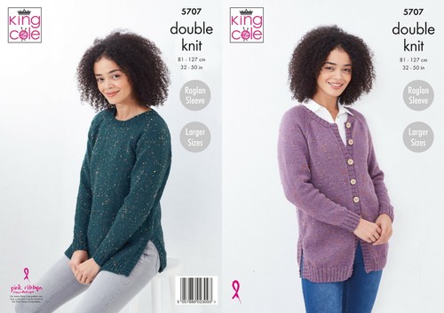 King Cole Big Value Tweed DK 100g Fleck Knitting Crochet Yarn Patterns - Picture 34 of 47