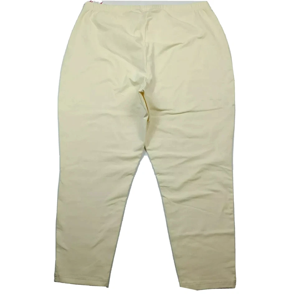 NUEVO CON ETIQUETAS Mujeres con Control Petite Fit Pull-On Tejido Leggings 2XP Invierno Blanco Elástico Foto 4 de 4