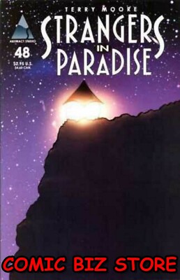 STRANGERS IN PARADISE #48 (2002) 1ST PRINTING BAGGED & BOARDED ABSTRACT COMICS