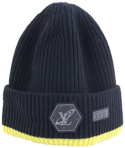 Yellow Knit Gravity Beanie Hat Cap 