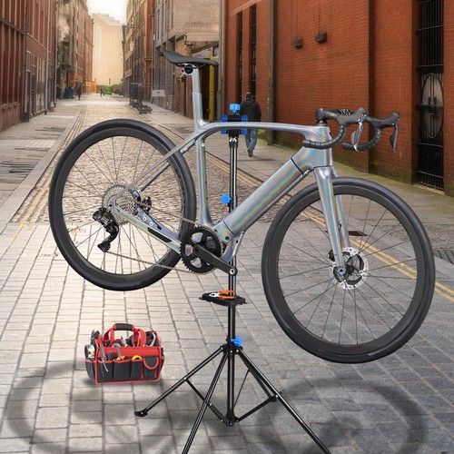 Adjustable Bike Repair Stand Bicycle Mechanic Maintenance Rack Workstand Home US - Picture 7 of 11