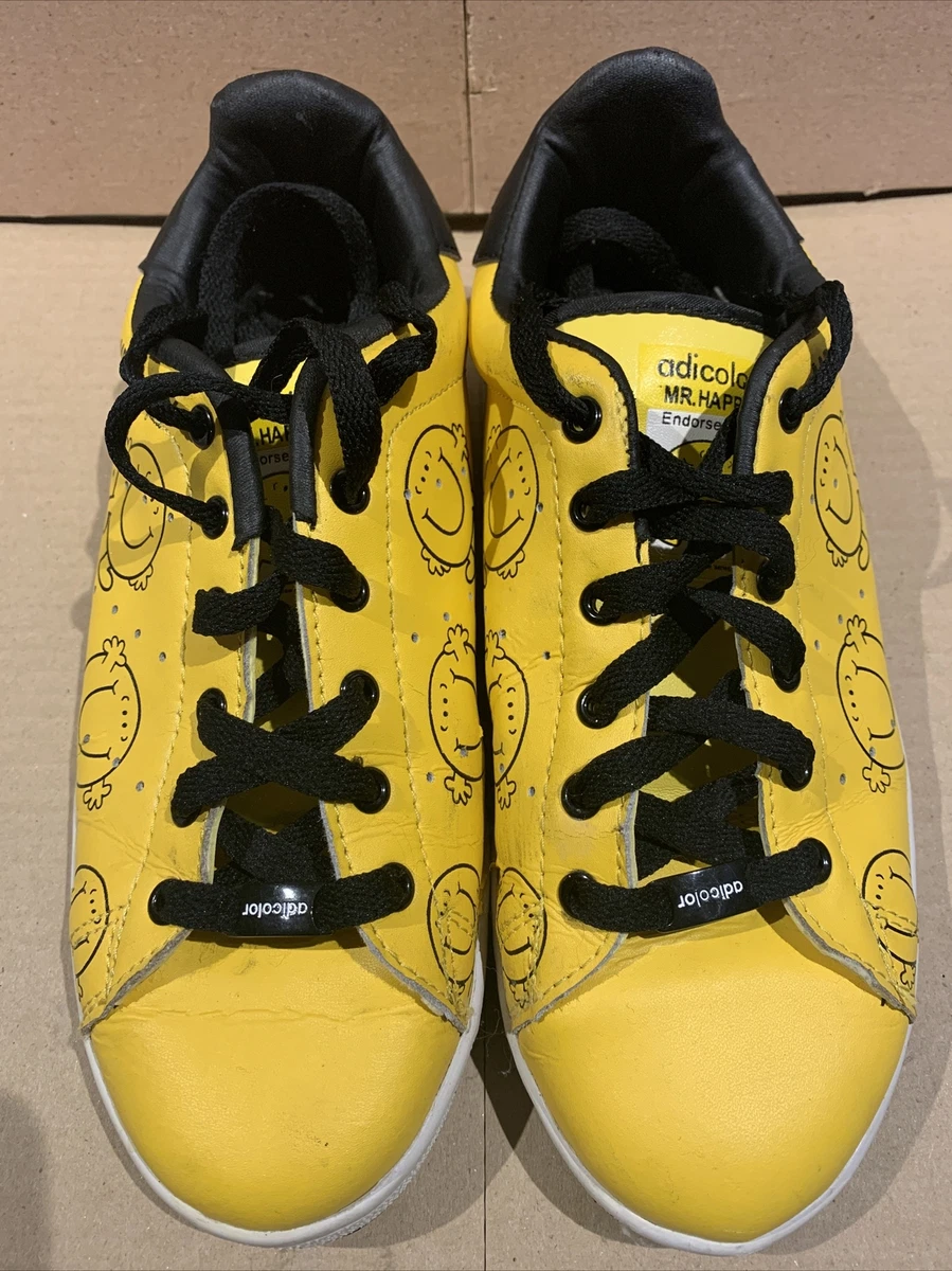 Adidas Adicolor Stan Smith II Y4 Mr. Happy Shoes 562983 Women s Sz US 6 READ