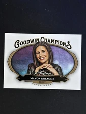 2020 Goodwin Champions Base - Horizontal #92 Manon Rheaume