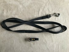 Small Pet Cat Puppy Kitten Rabbit Dog Harness Lead Leash Collar Black 120cm