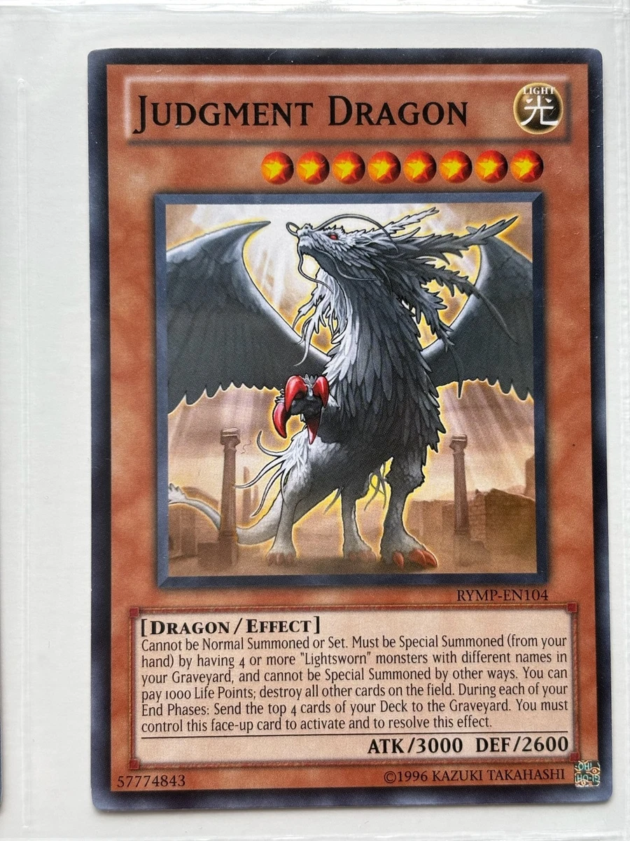Judgment Dragon Yu-Gi-Oh! TCG Individual Trading Card Games for