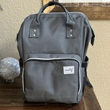 Motif Breast Pump Backpack   Cooler Pockets, Diaper Bag   15"x12"x8.5"