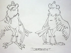 The Secret of NIMH (1982) SIGNED Hand-Drawn  Juan Diaz Model Cel Recreation — photo 2