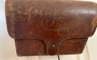 US MILITARY WW1 Artillery Leather Box w/ Shoulder Strap