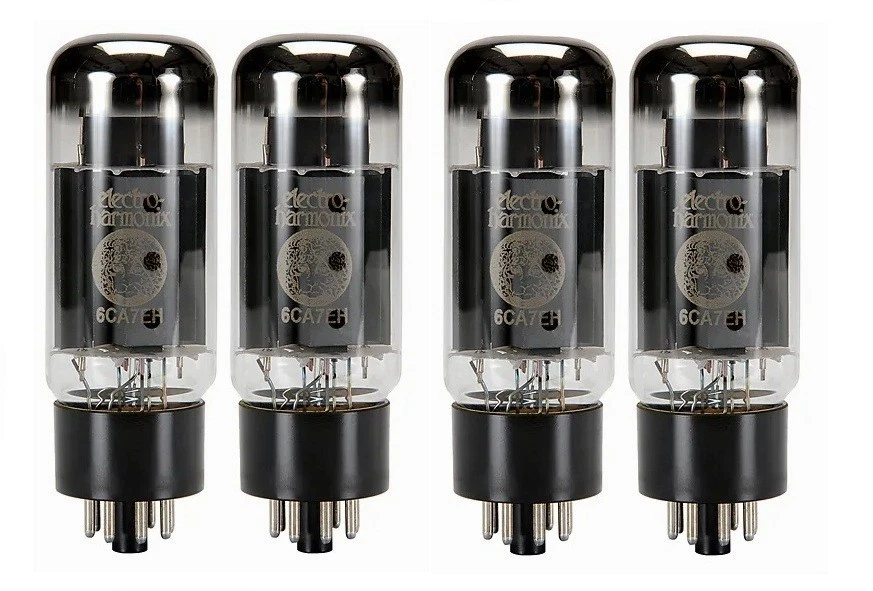 New 4x Electro Harmonix 6CA7 | Matched Quad / Quartet / 4 Tubes | EH | Free Ship - Image 1 of 1