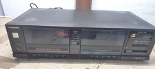 Technics RS-T25 lettore doppia cassetta piastra stereo deck audio hifi VU meter