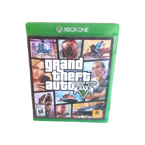 Grand Theft Auto Five, GTA 5 V (Microsoft Xbox One, 2014)