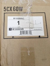 Transitional 5 Light 42 inch Natural Brass Chandelier Ceiling Light