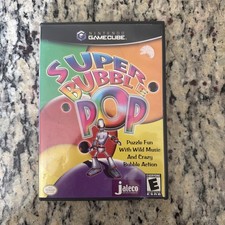 Super Bubble Pop (Nintendo GameCube, 2002) Complete With Manual