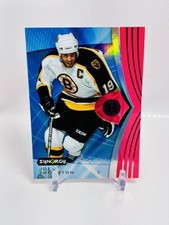 2023-24 Upper Deck Hockey Synergy Joe Thornton Red #70 Boston Bruins