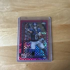 New Listing2025 Topps Chrome Hot Pink X-Fractor Rookie Jaxson Dart #306 New York Giants