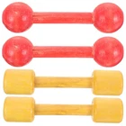 2 Pairs Kids Weight Set Adjustable Barbell Gym Equipment Weights Toy for
