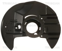 Deflektor, Bremsscheibe Triscan 8125 23109 MERCEDES-BENZ 204 420 25 44