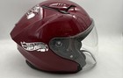 Bilt Unisex Red Hot Wheels Dot ECE 22R06 Motorcycle Helmet Size Medium — photo 2