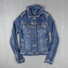 Miss Me Jeans Denim Jacket Womens Medium Y2k ...