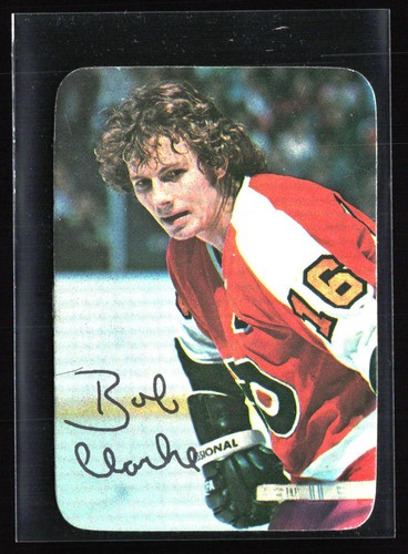 Bobby Clarke #1 1976 Topps Glossy Inserts card