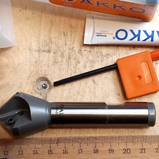 Akko ACM45-TC16-D10X31-W16-L100-Z02 Fasenfräser 45° Ø10-31 TCMT 16T304..