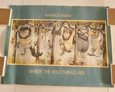 Poster-Where the Wild Things Are-Maurice Sendak- 18 X 24