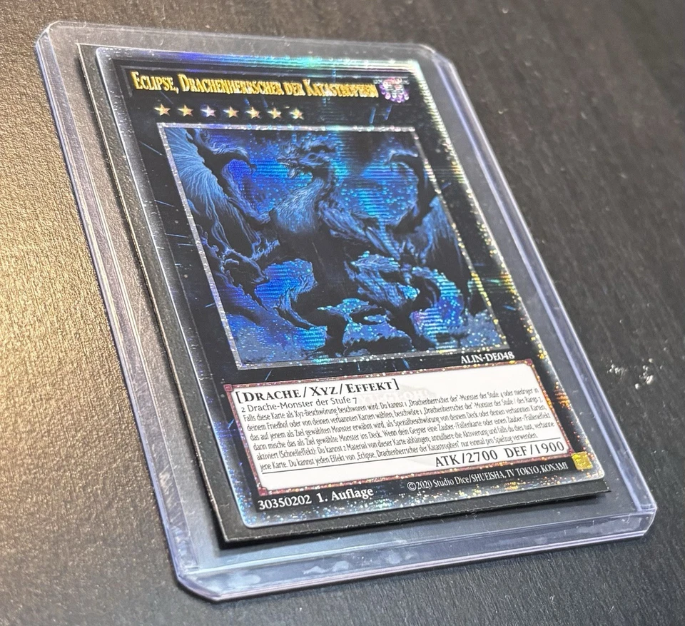 Yu-Gi-Oh! Eclipse, Drachenherrscher Der Katastrophen ALIN QCSR Near Mint 1 - Bild 3 von 4