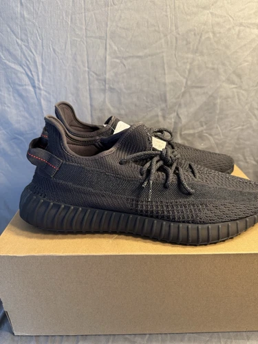 Yeezy Boost 350 V2 Nero Antiriflesso Taglia 14 US Uomo