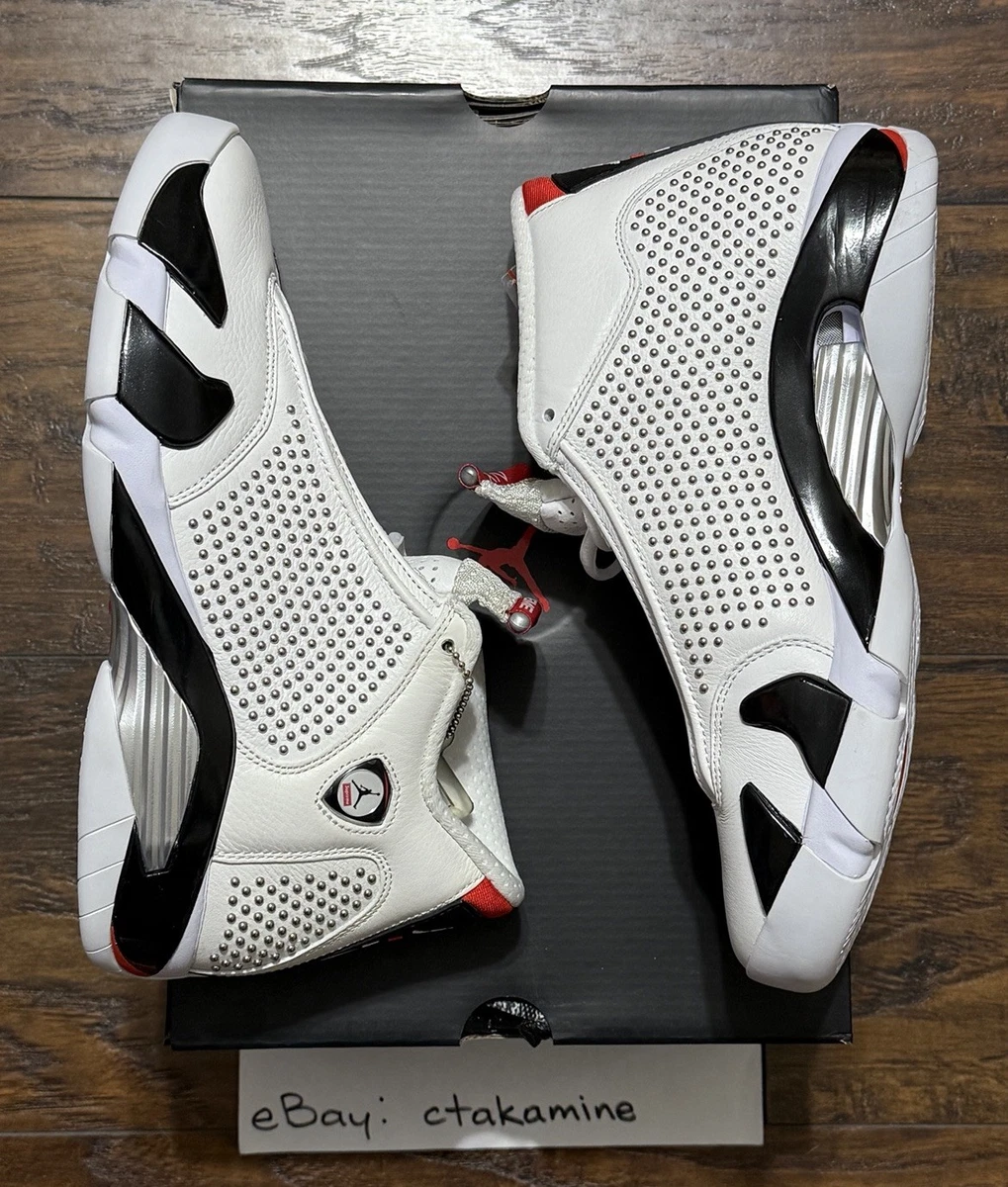 Supreme x Air Jordan 14 Retro White for sale | eBay
