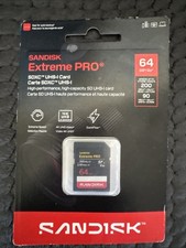 SANDISK 64GB Extreme PRO SD UHS-I Card - Up t...
