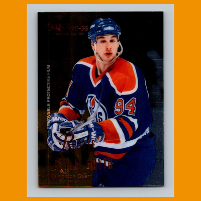 Ryan Smyth #121 1995 Select Certified Edmonton Oilers Hockey Card NHL NM