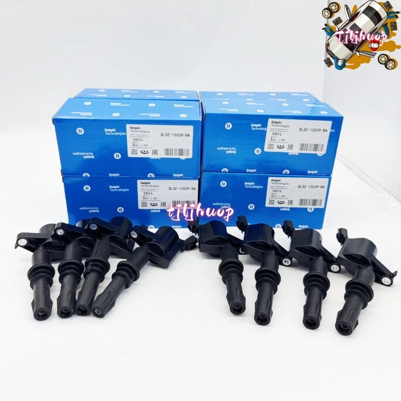 8Pcs 3L3Z-12029-BA DG-511 Delphi Ignition Coils For Ford F150 4.6L 5.4L 6.8L Foto 2 de 4