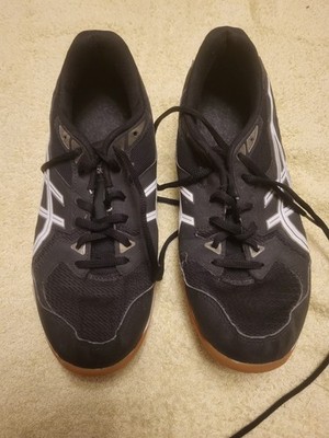 Hallen-Turnschuhe, Asics Gel Rocket, Gr. 41,5, schwarz, Hallensohle