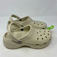 Crocs Unisex Adult Classic Clog with Platform - Size Women 10