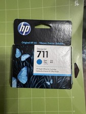 Genuine HP 711 29-ml Cyan DesignJet Ink Cartridge CZ130A Exp 04/23