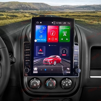 Android 14 Car Radio Stereo Carplay WiFi GPS FM For Jeep Compass 2009-2017 32G