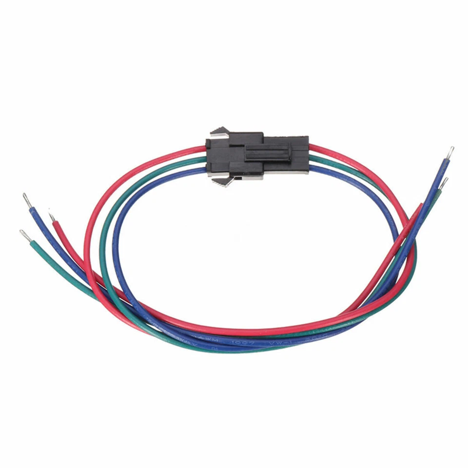 10 Satz JST 15cm SM 3Pin 22 AWG Adapterkabel Stecker männlich + weiblich 2.54mm - Bild 3 von 4