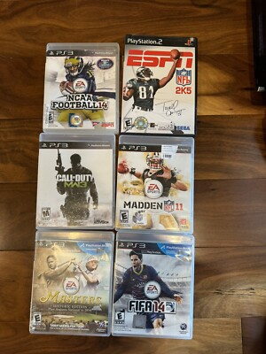 PlayStation 3 PS3 Fat 80GB Backwards Compatible Console LOT