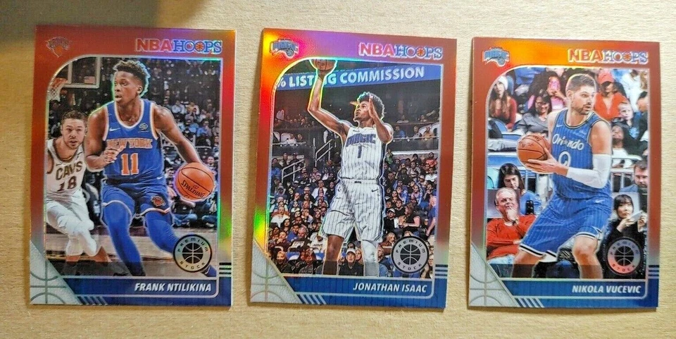 2019-20 NBA Hoops Premium Stock Red Parallel Pick from drop down - Image 3 of 3