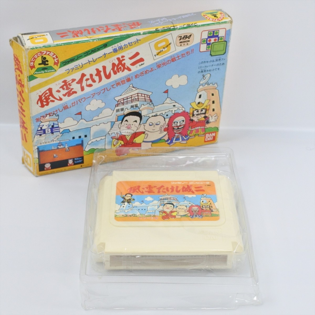 FUUN TAKESHI JOU 2 Family Trainer 9 No Instruction Famicom