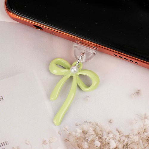 Phone Dust Plug Pendant For Type-c Port Fashion Bowknot Charging Port Protector - Zdjęcie 6 z 18