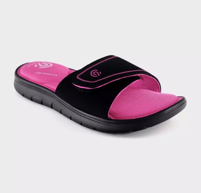 pink champion flip flops