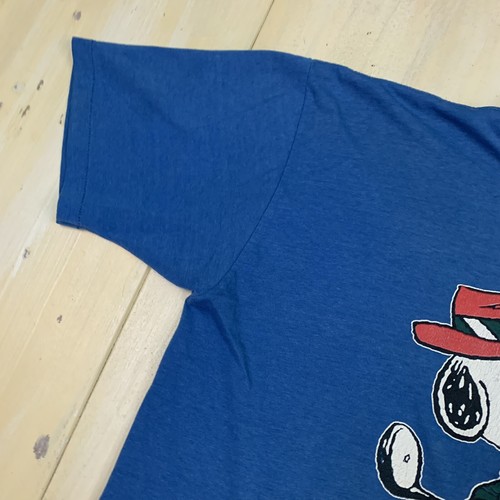 Camiseta de Golf SNOOPY - JOE PRO De Colección Años 70-80 Azul Artex Peanuts, Para Hombre L/XL - Imagen 4 de 12