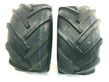 (2) 26x12.00-12 Power Lug AG Tires 8 Ply Rated Lawn Mower Tractor Garden